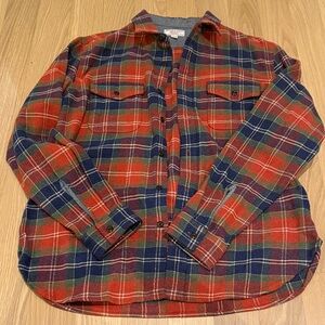 Wallace & Barnes men’s plaid fleece